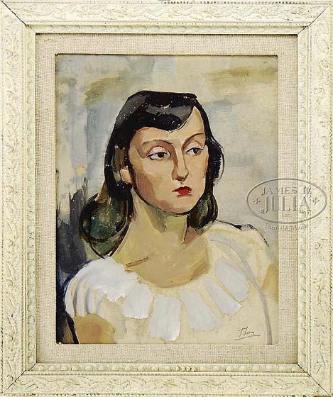 portrait painting by Ernest Thurn